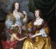 Anthony Van Dyck, Lady Elizabeth Thimbelby and her Sister